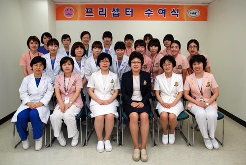 간호부, 프리셉터 수여식(2011년 4월 14일)